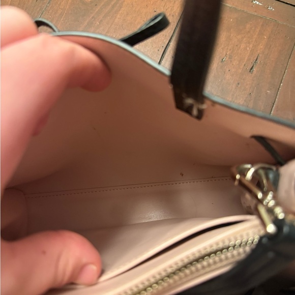 Kate Spade Black Leather Satchel with Tassels USED - Picture 9 of 12